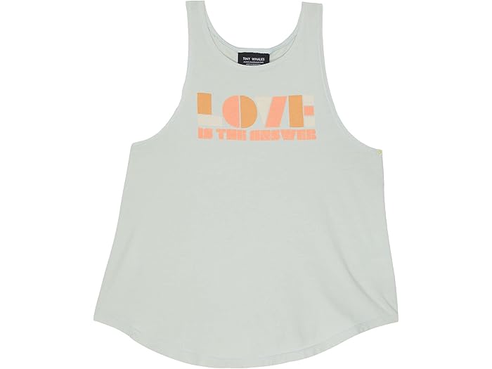 (取寄) タイニー ウェールズ ラブ イズ ザ アンサー タンク トップ (トドラー/リトル キッズ/ビッグ キッズ) Tiny Whales Love Is The Answer Tank Top (Toddler/Little Kids/Big Kids) Seaglass