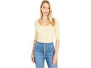 (取寄) ヴィンス スクープ ネック ヘンリー Vince Scoop Neck Henley Naples Sun