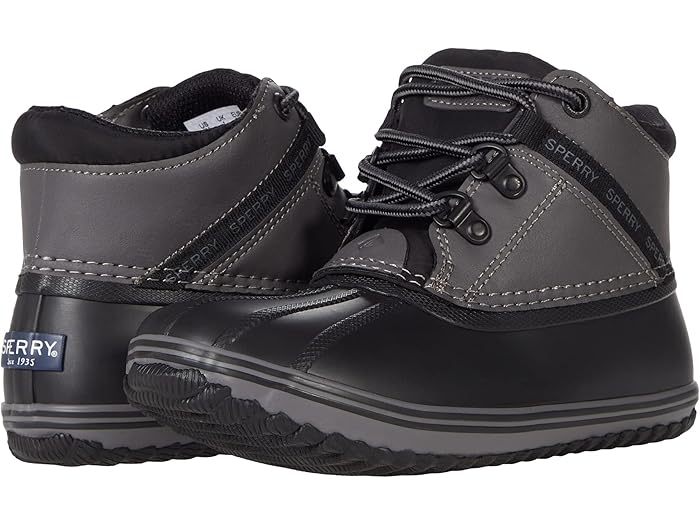 (取寄) スペリー キッズ ボウライン ストーム (リトル キッド/ビッグ キッド) Sperry Kids Bowline Storm (Little Kid/Big Kid) Black/Charcoal