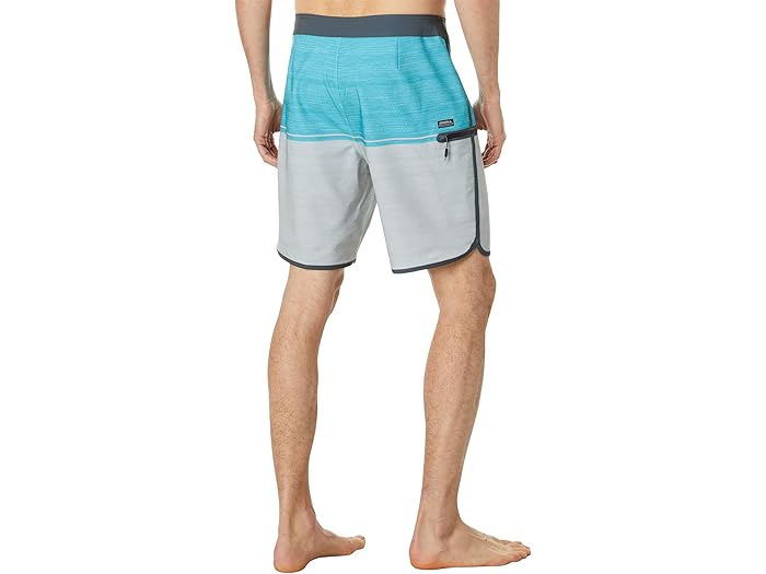 (取寄) オニール ハイパーフリーク テック TRVLR ノマド 19 スカルプ ボードショーツ O'Neill Hyperfreak Tech Trvlr Nomad 19" Scallop Boardshorts Bluebird