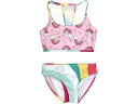 (取寄) アパマンキッズ キラ ビキニ セット (トドラー/リトル キッズ/ビッグ キッズ) Appaman Kids Kira Bikini Set (Toddler/Little Kids/Big Kids) Rainbow Hearts