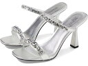 (取寄) マイケルコース クララ サンダル MICHAEL Michael Kors Clara Sandals Silver 2