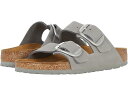 (取寄) ビルケンシュトック アリゾナ ビッグ バックル - ヌバック レザー Birkenstock Arizona Big Buckle - Nubuck Leather Dove Gray Nubuck
