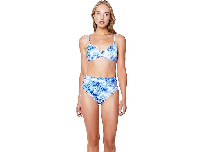 (取寄) サンクチュアリ プールサイド タイダイ バンデット ハイ レッグ ハイライズ Sanctuary Poolside Tie-Dye Banded High Leg High-Rise Pretty N Peri