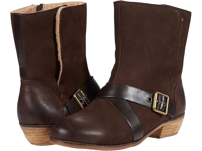 (取寄) ソフトウォーカー レイン SoftWalk Rayne Dark Brown Leather