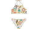 (取寄) オニール キッズ メドウ フローラル ハイ ネック セット (リトル キッズ/ビッグ キッズ) O'Neill Kids Meadow Floral High Neck Set (Little Kids/Big Kids) Winter White
