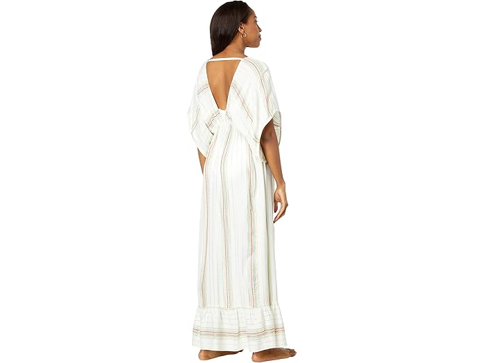 (取寄) アメリカアンドビヨンド オーロラ ロゼ マキシ ドレス America & Beyond Aurora Rose Maxi Dress Rainbow Stripe
