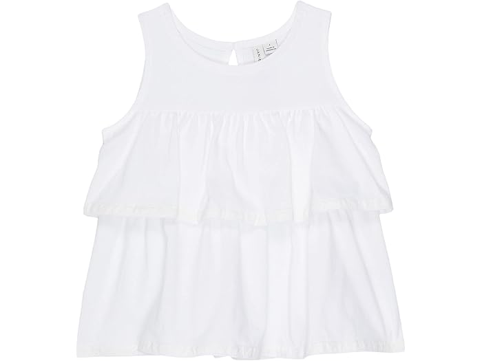 (取寄) ジャニー アンド ジャック ティアード タンク トップ (トドラー/リトル キッズ/ビッグ キッズ) Janie and Jack Tiered Tank Top (Toddler/Little Kids/Big Kids) White