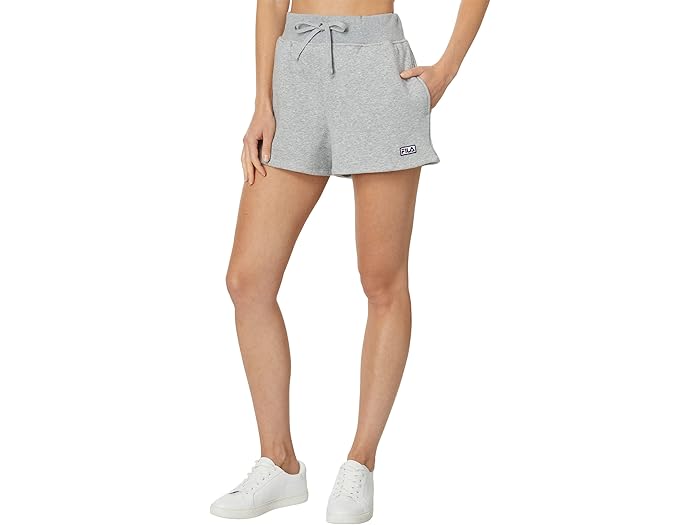 () ե ǥ ϥ饤 硼 Fila Diara High-Rise Shorts Heather Grey