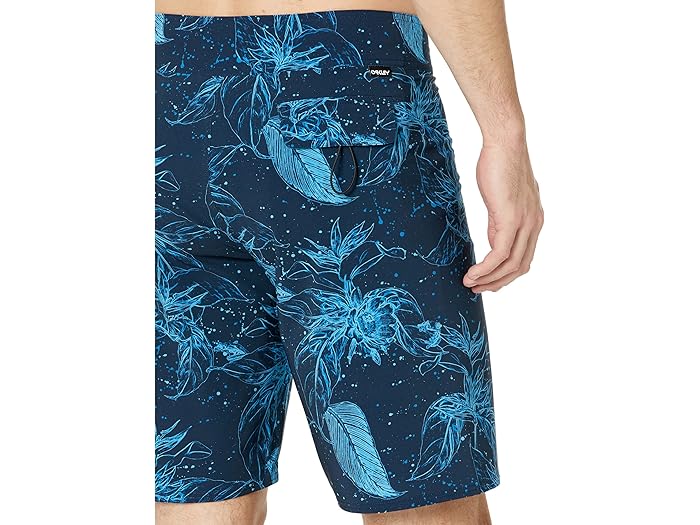 (取寄) オークリー オハナ フローラル 20 ボードショーツ Oakley Ohana Floral 20" Boardshorts Blue Flower Frog