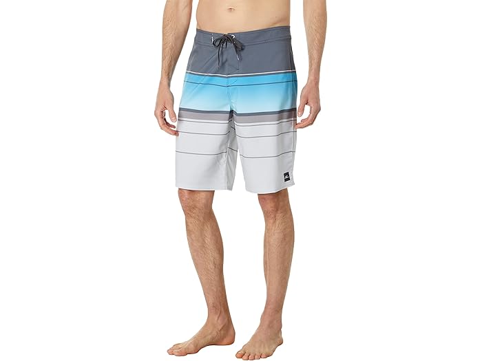 (取寄) オニール ハイパーフリーク ヒート ストライプ 21 ボードショーツ O'Neill Hyperfreak Heat Stripe 21" Boardshorts Grey