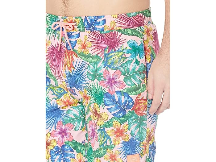(取寄) スコッチ & ソーダ ミッド レングス リサイクル ポリエステル プリンテッド スイム ショーツ Scotch & Soda Mid Length Recycled Polyester Printed Swim Shorts Combo G