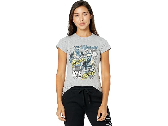 (取寄) ユーエフシー ポイエー VS マクレガー メイン イベント T-シャツ UFC Poirier vs McGregor Main Event T-Shirt Heather