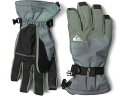 (取寄) クイックシルバー スノー ミッション グローブ Quiksilver Snow Mission Gloves Break Off Laurel Wre...