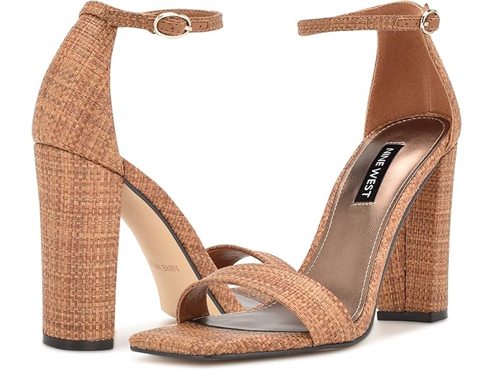 (取寄) ナインウエスト マリー 2 Nine West Marrie 2 Dark Brown Raffia