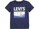 (取寄) リーバイス キッズ ショート スリーブ グラフィック ティー シャツ (リトル キッズ) Levi's? Kids Short Sleeve Graphic Tee Shirt (Little Kids) Peacoat(4)