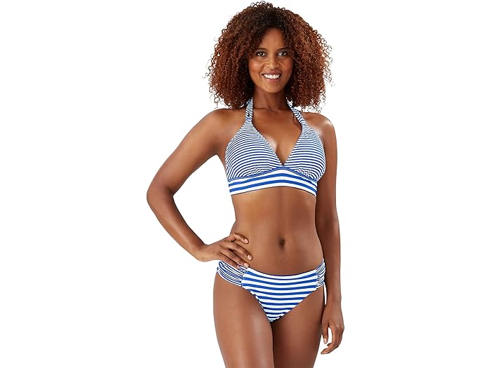 (取寄) トミーバハマ ブレーカー ベイ リバーシブル ダブル ストラップ ホルター Tommy Bahama Breaker Bay Reversible Double Strap Halter Beaming Blue Reversible