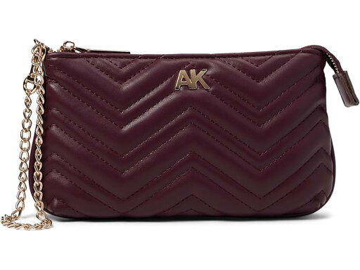 (取寄) アンクライン キルテッド チェイン リスレット Anne Klein Quilted Chain Wristlet Cranberry (取寄) アンクライン キルテッド チェイン リスレット Anne Klein Quilted Chain Wristlet Cranberry