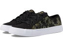 (取寄) DC キッズ マニュアル スニーカー (リトル キッド/ビッグ キッド) DC Kids DC Kids Manual Sneaker (Little Kid/Big Kid) Olive Camouflage(4)