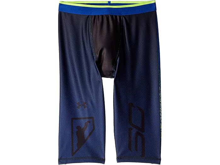 (取寄) アンダーアーマー キッズ ニー タイツ (ビッグ キッズ) Under Armour Kids SC30 Knee Tights (Big Kids) Black