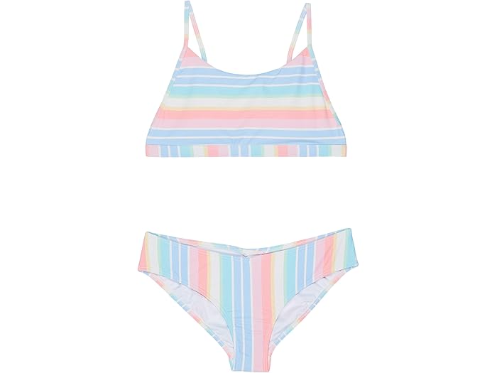 (取寄) ビラボン キッズ ストークド オン ストライプ ビリー ツーピース スイム セット (リトル キッズ/ビッグ キッズ) Billabong Kids Stoked On Stripes Billie Two-Piece Swim Set (Little Kids/Big Kids) Multi