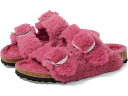 (取寄) ビルケンシュトック アリゾナ ビッグ バックル テディ Birkenstock Arizona Big Buckle Teddy Fuchsia Tulip