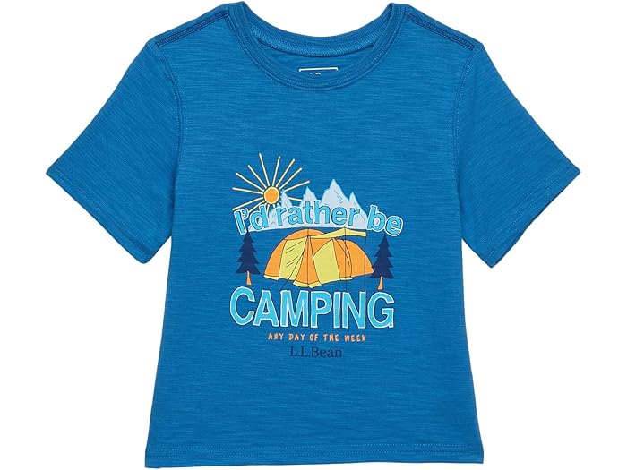 (取寄) エルエルビーン グラフィック ティー ショート スリーブ (インファント) L.L.Bean Graphic Tee Short Sleeve (Infant) Marine Blue Camping