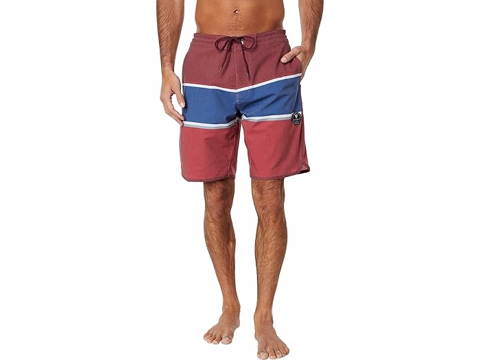 (取寄) ヴィスラ ザ ポイント 19.5 ボードショーツ VISSLA The Point 19.5" Boardshorts Blood