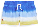 (取寄) ラルフローレン キッズ オンブレ スパ テリー ショーツ (ビッグ キッズ) Polo Ralph Lauren Kids Ombr? Spa Terry Shorts (Big Kids) Blue/Dip-Dye