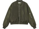 (取寄) マンゴ キッズ ボンバー ジャケット (ティーン) MANGO Kids Bomber Jacket (Teen) Khaki