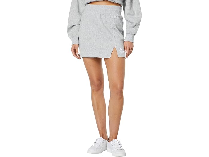 (取寄) プーマ クラシックス スカート PUMA Classics Skirt Light Gray Heather