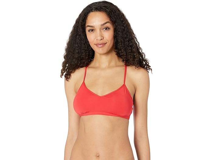 (取寄) カーヴ デザイン スティンソン ビキニ トップ Carve Designs Stinson Bikini Top Hot Red
