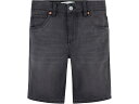 (取寄) リーバイス キッズ クラシック スリム フィット デニム ショーツ (リトル キッド) Levi's? Kids Classic Slim Fit Denim Shorts (Little Kid) Grunge(4)