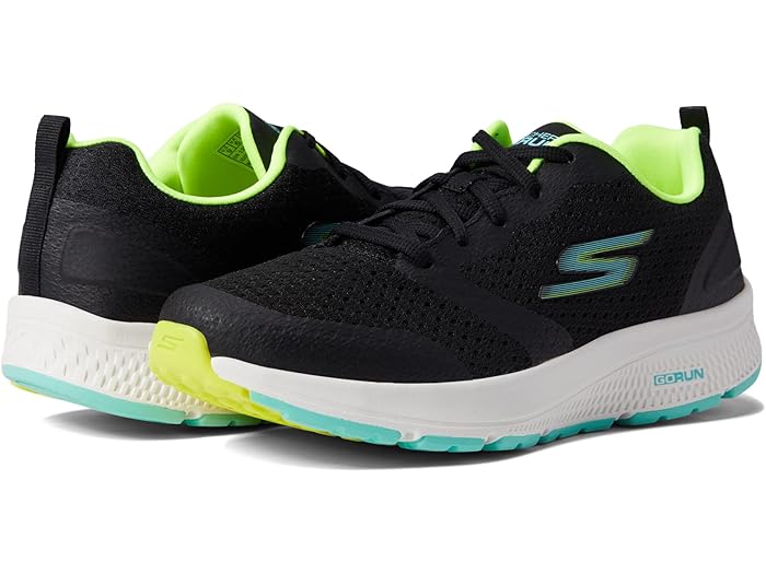 (取寄) スケッチャーズ ゴー ラン コンシステント - インテンシファイ SKECHERS Go Run Consistent - Intensify Black/Lime