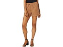 (取寄) リバプールロサンゼルス プル-オン ショーツ ウィズ ドローストリング ウェスト Liverpool Los Angeles Pull-On Shorts with Drawstring Waist Maple Sugar(4)