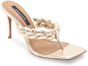 (取寄) BCBGマックスアズリア ベラ ブレイデッド レザー ミュール BCBGMAXAZRIA Bella Braided Leather Mule Platino(4)