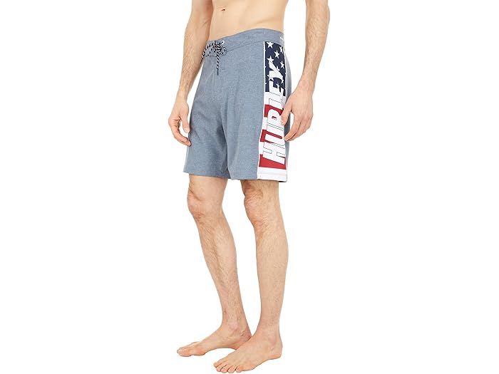 (取寄) ハーレー ファントム ファストレーン アメリカーナ 18 ボードショーツ Hurley Phantom Fastlane Americana 18" Boardshorts Obsidian