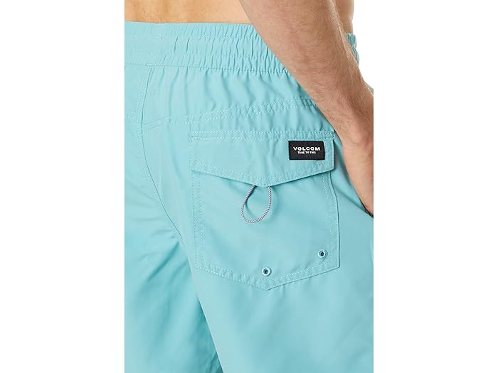 (取寄) ボルコム リードウ ソリッド 16 トランクス Volcom Lido Solid 16" Trunks Coastal Blue