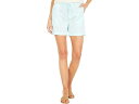 (取寄) XCVI ウェアラブルズ クインシー コットン リネン ショーツ XCVI Wearables Quincy Cotton Linen Shorts Mermaid Tail Pigment(4)