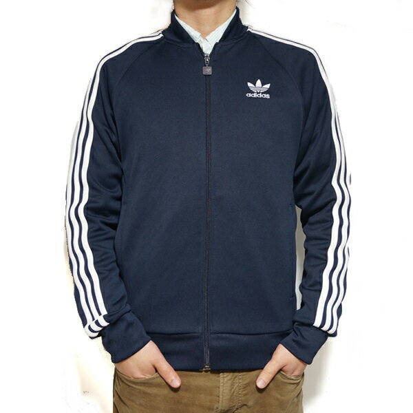 アディダス オリジナルス メンズ スーパースター トラックジャケット adidas originals Men's Superstar Track Jacket Legend Ink BK5919