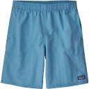 (取寄) パタゴニア ボーイズ バギーズ 7インチ ショート - ボーイズ Patagonia boys Baggies 7in Short - Boys' Lago Blue