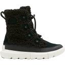 (取寄) ソレル ガールズ エクスプローラ コージー ブーツ - ガールズ SOREL girls Explorer Cozy Boots - Girls' Black/Sea Salt