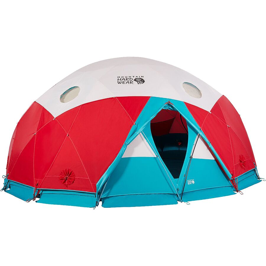 () }Een[hEFA Xy[X Xe[V eg: 15-p[\ 4-V[Y Mountain Hardwear Space Station Tent: 15-Person 4-Season Alpine Red