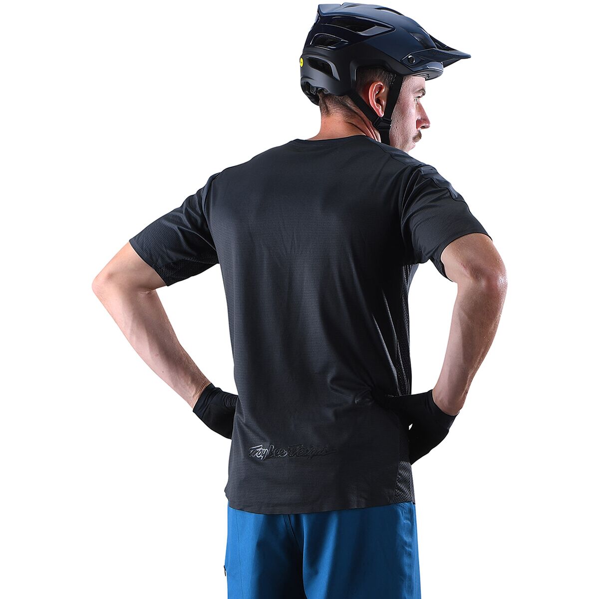 (取寄) トロイリーデザインズ メンズ ドリフト ショートスリーブ ジャージ - メンズ Troy Lee Designs men Drift Short-Sleeve Jersey - Men's Dark Charcoal 3