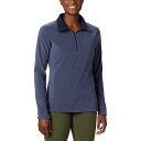 () ӥ ǥ 쥤 ե꡼ Iv 1/2-å ȥå -  Columbia women Glacial Fleece IV 1/2-Zip Top - Women's Nocturnal