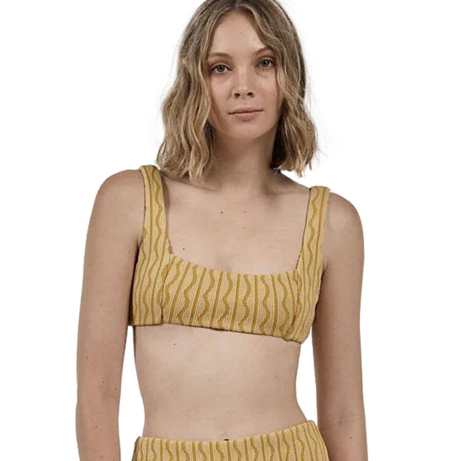 (取寄) レディース グラビテーション パラレル ビキニ トップ - ウィメンズ THRILLS women Gravitation Parallel Bikini Top - Women's Mineral Yellow