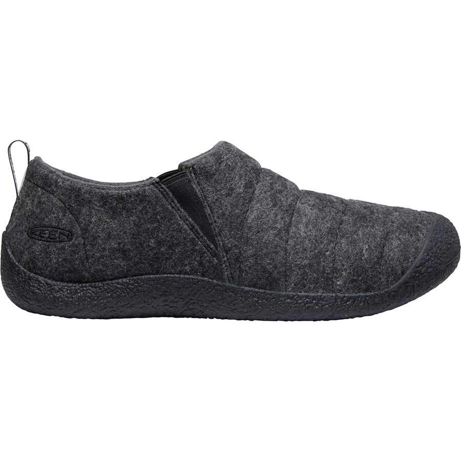 ()   ϥ  å -  KEEN men Howser II Slipper - Men's Charcoal Grey Felt/Black