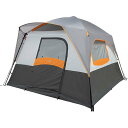 (取寄) アルプスマウンテニアリング ビッグ リバー 4 テント: 4-パーソン 3-シーズン ALPS Mountaineering Big River 4 Tent: 4-Person 3-Season Orange/Charcoal/Light Gray