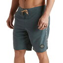 (取寄) ハウラーブラザーズ メンズ ブルハ デラックス ボードショーツ - メンズ Howler Brothers men Bruja Deluxe Boardshort - Men's Elixir Blue