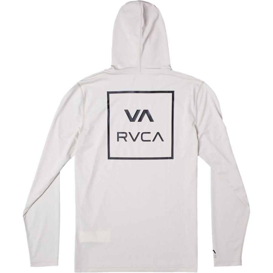 (取寄) ルーカ キッズ サーフ シャツ ブーディ - キッズ RVCA kids Surf Shirt Hoodie - Kids' Silver Bleach